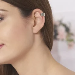 Marc Orian Piercings D'Oreilles|Boucles D'Oreilles Argent > Bijou D'oreille Unitaire Tessa Argent Blanc