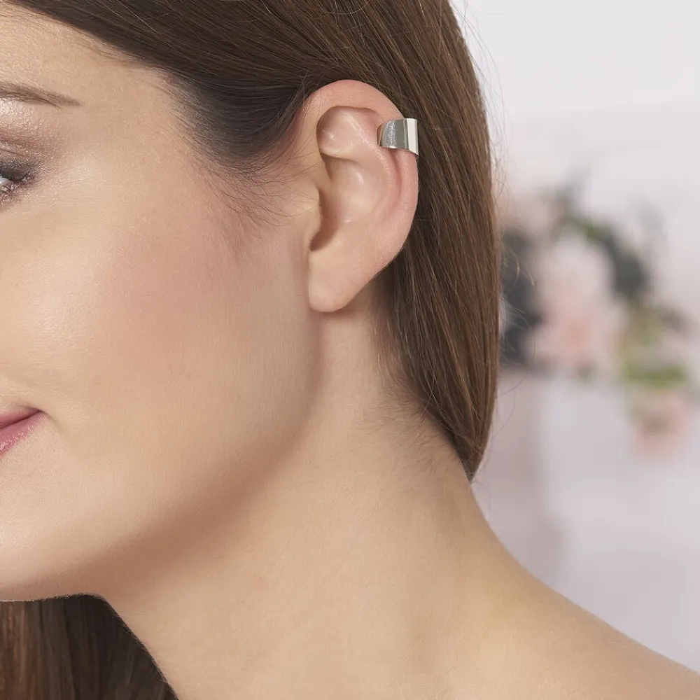 Marc Orian Piercings D'Oreilles|Boucles D'Oreilles Argent > Bijou D'oreille Unitaire Tessa Argent Blanc