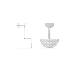 Marc Orian Piercings D'Oreilles|Boucles D'Oreilles > Bijoux D'oreilles Yelda Acier Blanc