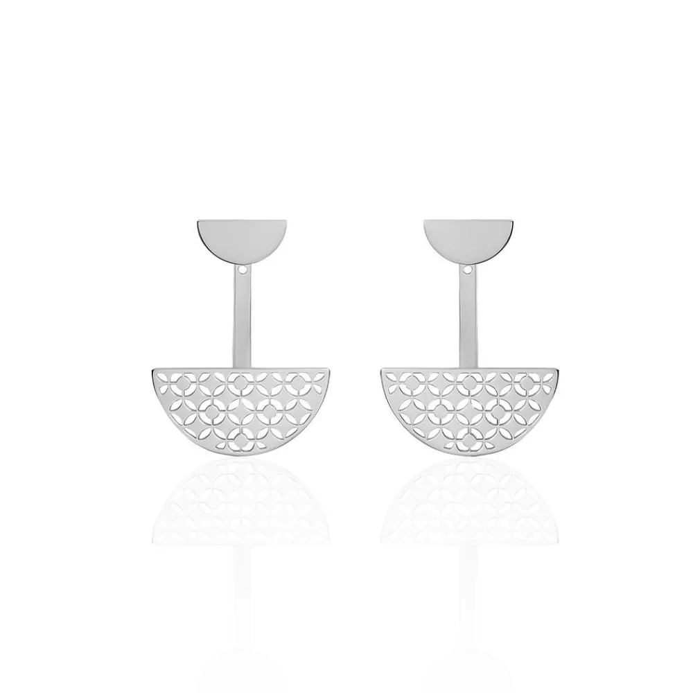 Marc Orian Piercings D'Oreilles|Boucles D'Oreilles > Bijoux D'oreilles Yelda Acier Blanc