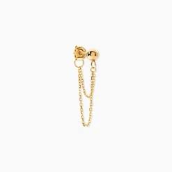 Boucle D'oreille Chander Or Jaune