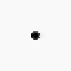 Marc Orian Bijoux Zirconium|Bijoux Homme > Boucle D'oreille Puce Unitaire Niels Argent Blanc Oxyde De Zirconium argent blanc oxyde noir