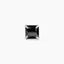 Marc Orian Bijoux Zirconium|Bijoux Homme > Boucle D'oreille Puce Unitaire Paco Argent Blanc Oxyde De Zirconium argent blanc oxyde noir