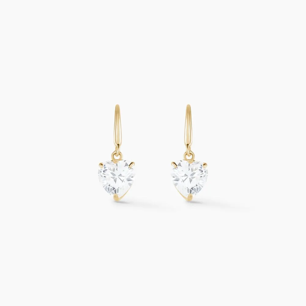 Marc Orian Pendantes|Bijoux Zirconium > Boucles D'oreilles Djimmy Or Jaune Oxyde
