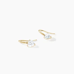 Marc Orian Pendantes|Bijoux Zirconium > Boucles D'oreilles Djimmy Or Jaune Oxyde