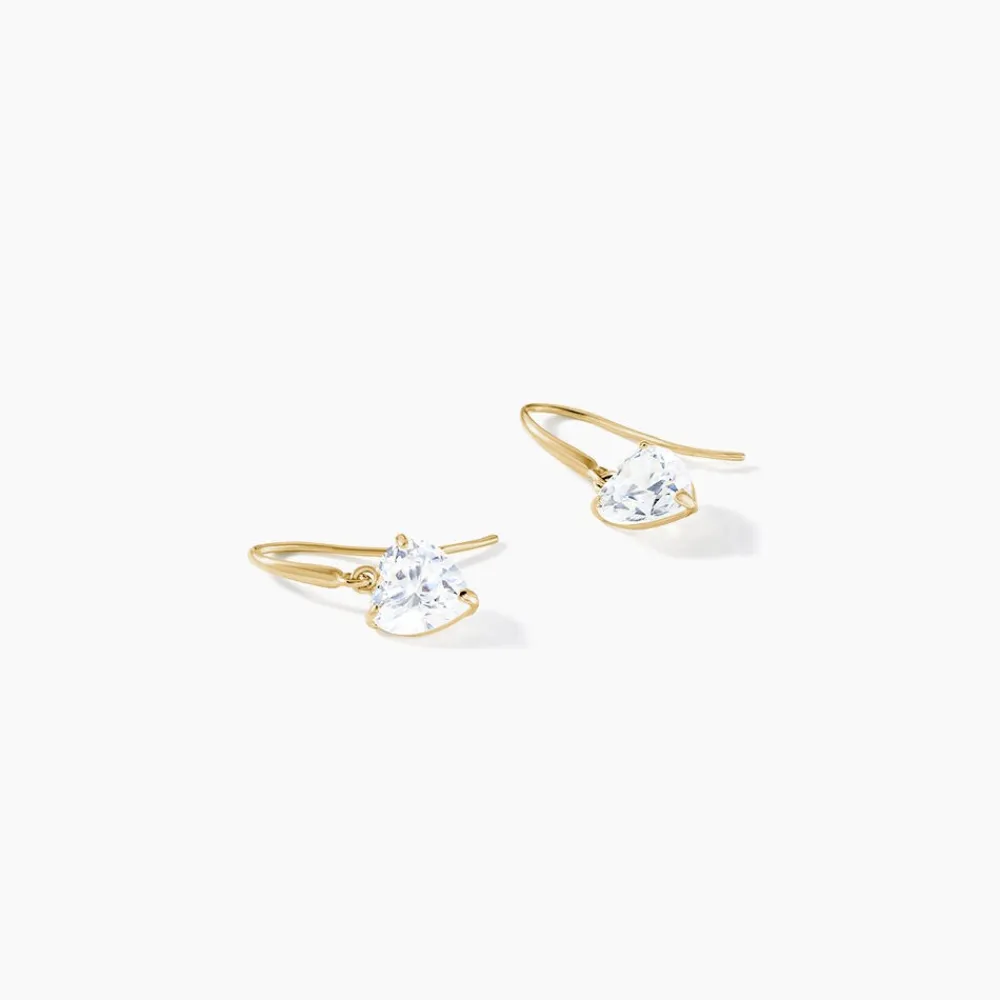Marc Orian Pendantes|Bijoux Zirconium > Boucles D'oreilles Djimmy Or Jaune Oxyde