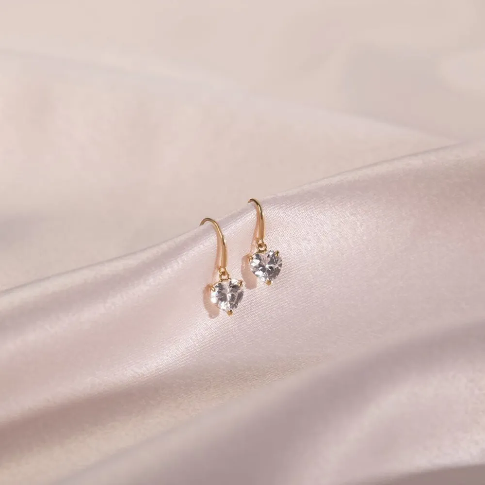 Marc Orian Pendantes|Bijoux Zirconium > Boucles D'oreilles Djimmy Or Jaune Oxyde