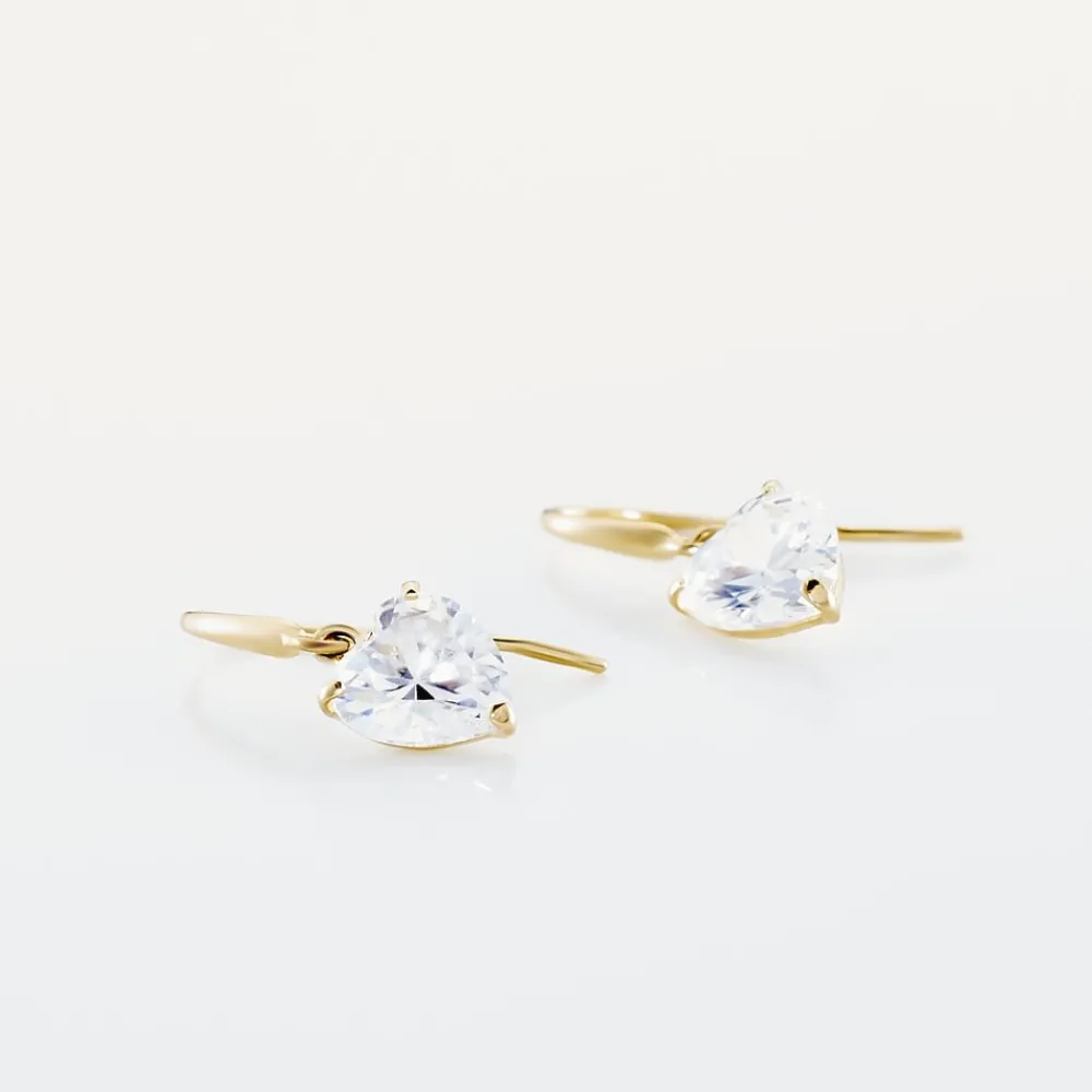 Marc Orian Pendantes|Bijoux Zirconium > Boucles D'oreilles Djimmy Or Jaune Oxyde