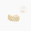 Marc Orian Bijoux Zirconium|Créoles > Boucles D'oreilles Jacquelene Rondes Or Jaune Oxyde De Zirconium