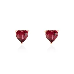 Marc Orian Bijoux Zirconium|Boucles D'Oreilles Argent > Boucles D'oreilles Kelvyn Argent Rose Oxyde