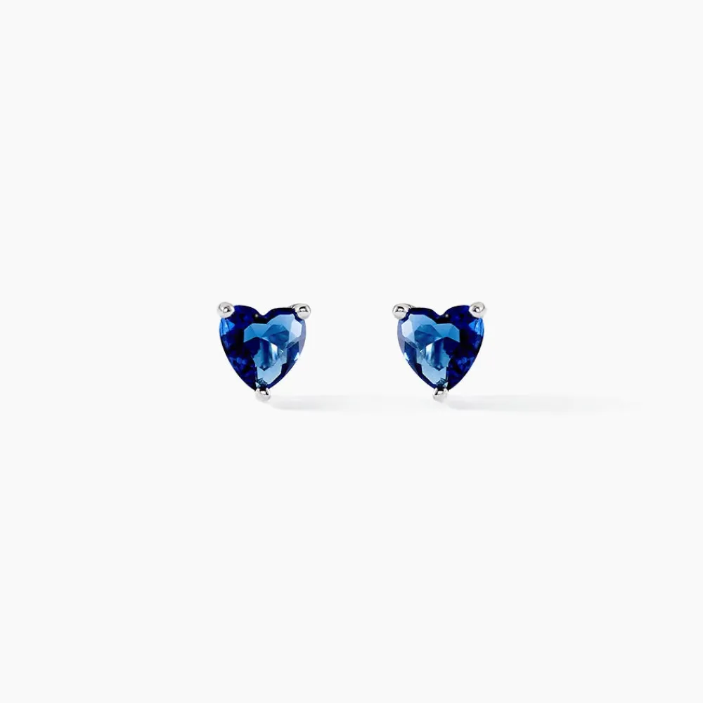Marc Orian Bijoux Zirconium|Boucles D'Oreilles Argent > Boucles D'oreilles Kelvyn Argent Blanc Oxyde