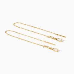 Marc Orian Pendantes|Bijoux Zirconium > Boucles D'oreilles Or Jaune Mercy Oxyde De Zirconium