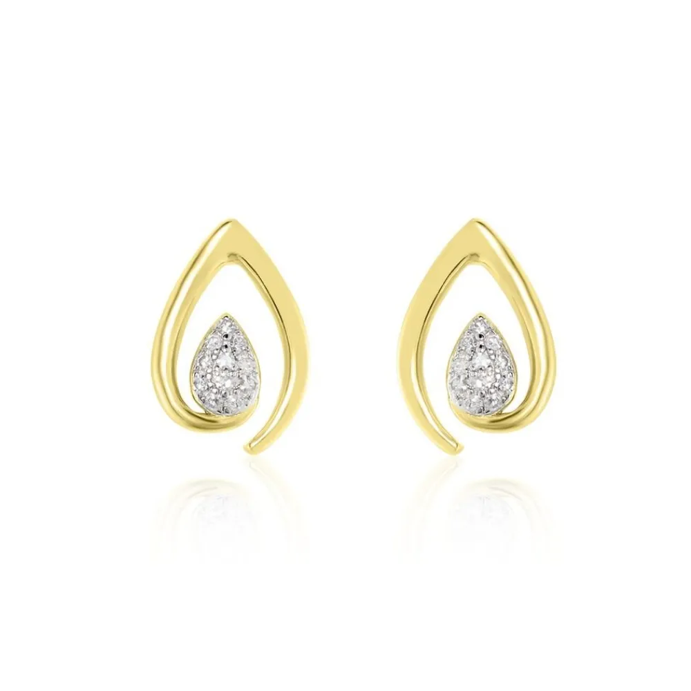 Marc Orian Cadeaux Mariage|Bijoux Diamant > Boucles D'oreilles Or Jaune Sheilana Diamants