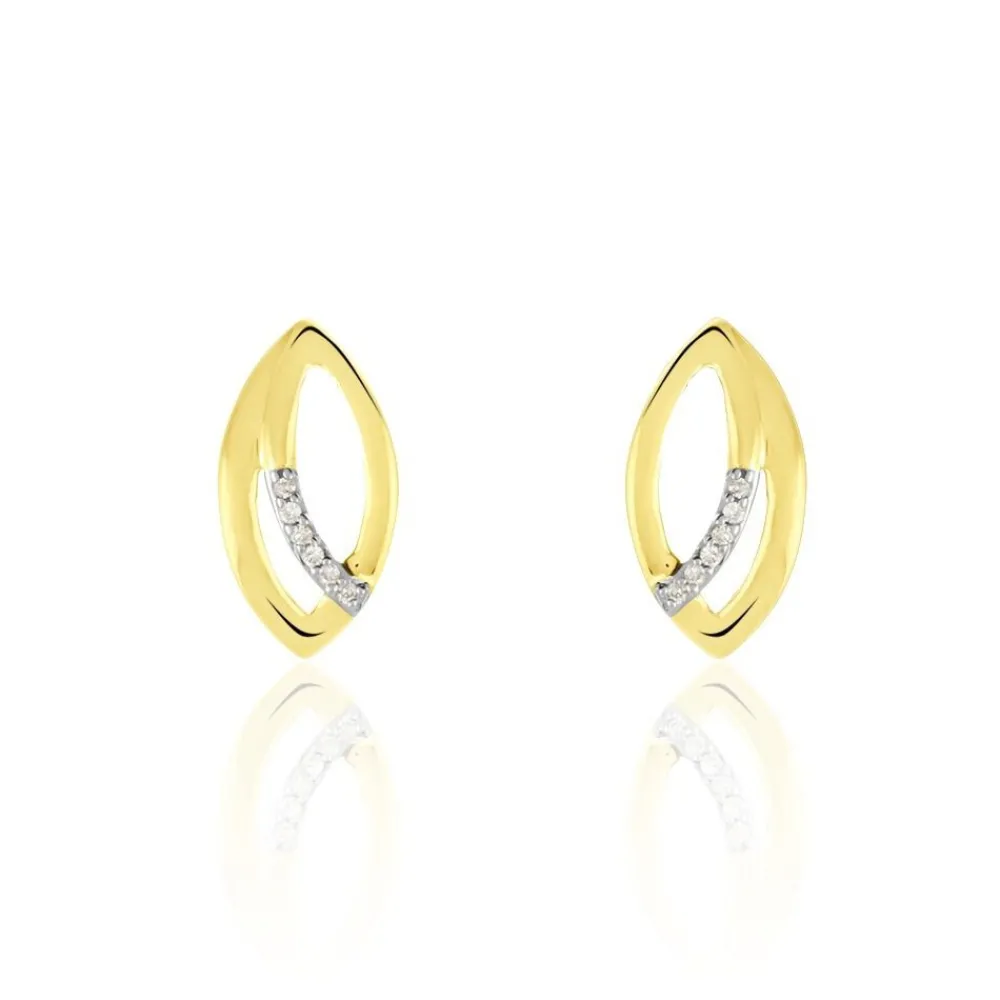 Marc Orian Cadeaux Mariage|Bijoux Diamant > Boucles D'oreilles Or Jaune Svena Diamant