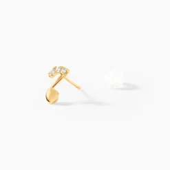 Marc Orian Pendantes|Bijoux Zirconium > Boucles D'oreilles Or Jaune Xavierine Oxydes