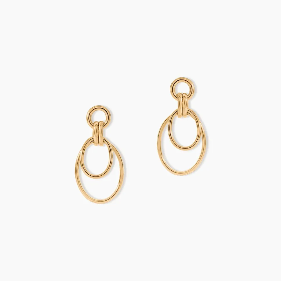Marc Orian Pendantes|Boucles D'Oreilles Argent > Boucles D'oreilles Pendantes Violka Argent Blanc