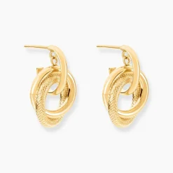 Marc Orian Pendantes|Idées Cadeaux Femme > Boucles D'Oreilles Pendantes Boudicca Or Jaune