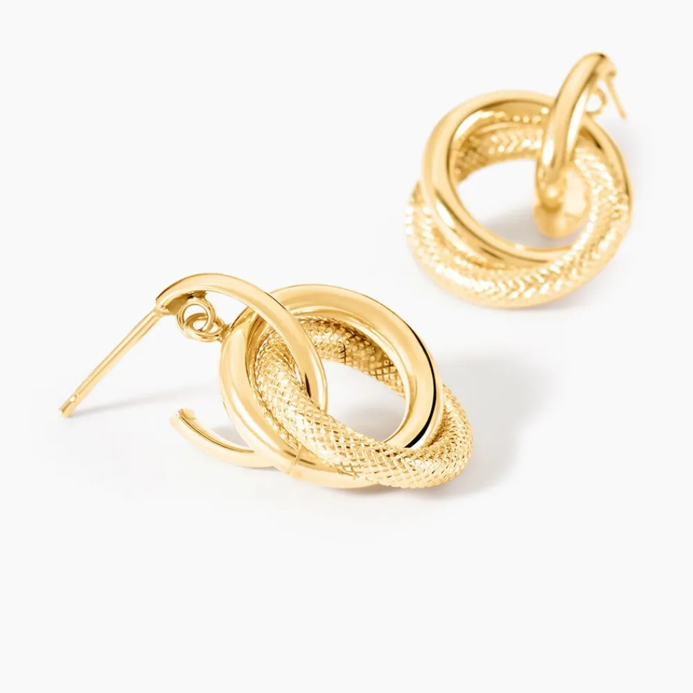 Marc Orian Pendantes|Idées Cadeaux Femme > Boucles D'Oreilles Pendantes Boudicca Or Jaune