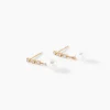 Marc Orian Pendantes|Parures De Mariage > Boucles D'oreilles Pendantes Louise-marie Or Jaune Perle De Culture
