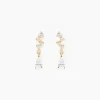 Marc Orian Pendantes|Bijoux Zirconium > Boucles D'oreilles Pendantes Cegolene Or Jaune Oxyde De Zirconium