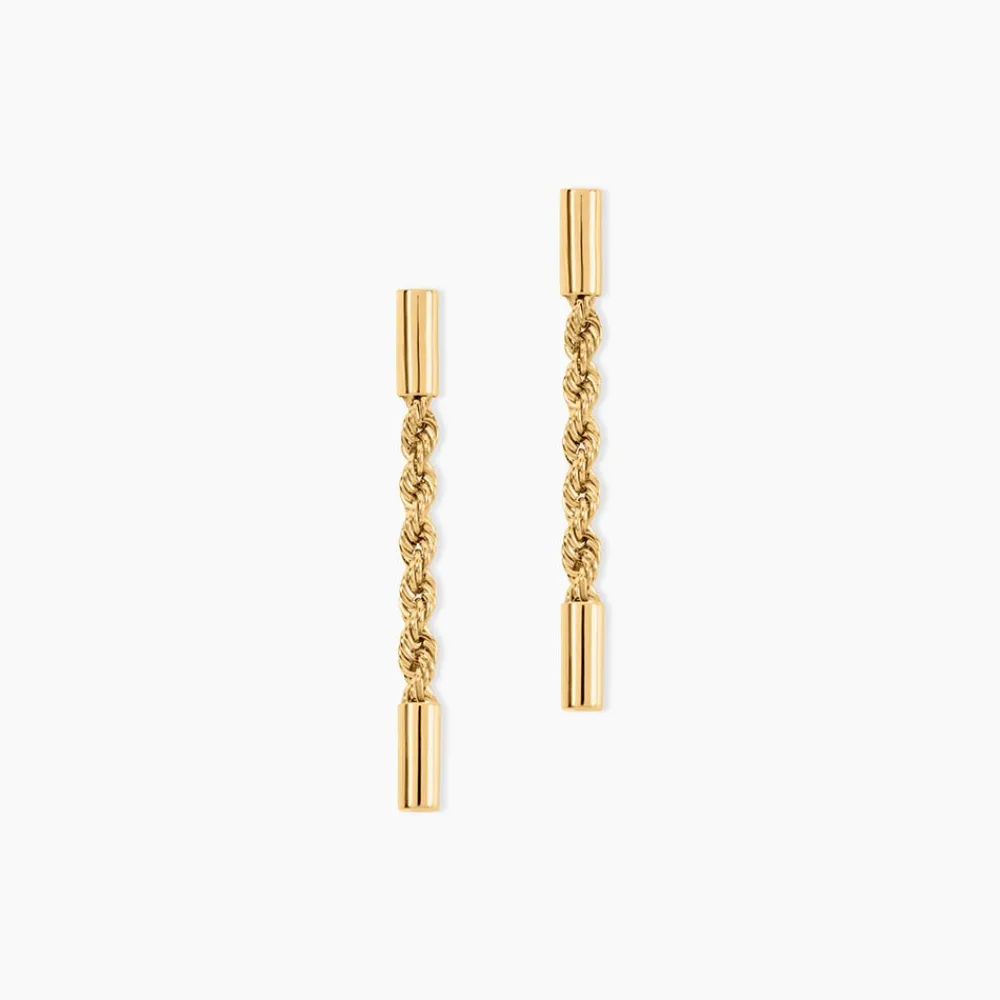 Marc Orian Pendantes|Idées Cadeaux Femme > Boucles D'Oreilles Pendantes Cordelia Or Jaune