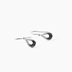 Marc Orian Pendantes|Parures De Mariage > Boucles D'oreilles Pendantes Romanne Or Blanc Diamant