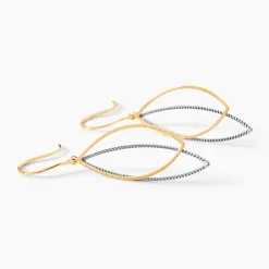 Marc Orian Pendantes|Idées Cadeaux Femme > Boucles D'oreilles Pendantes Anila Gouttes Or Bicolore