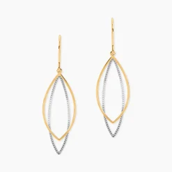 Marc Orian Pendantes|Idées Cadeaux Femme > Boucles D'oreilles Pendantes Anila Gouttes Or Bicolore