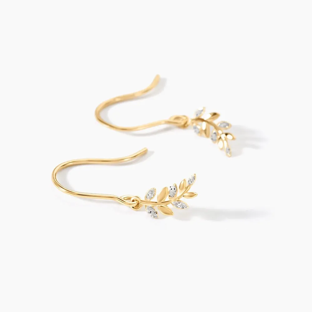 Marc Orian Pendantes|Idées Cadeaux Femme > Boucles D'oreilles Pendantes Adansonia Or Jaune