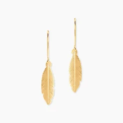 Marc Orian Pendantes|Idées Cadeaux Femme > Boucles D'oreilles Pendantes Delphinium Or Jaune
