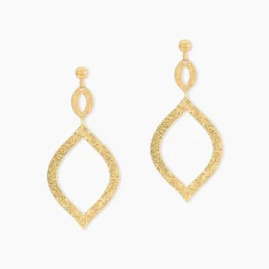 Marc Orian Pendantes|Idées Cadeaux Femme > Boucles D'Oreilles Pendantes Genghis Or Jaune