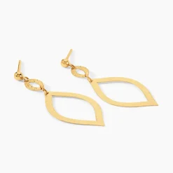 Marc Orian Pendantes|Idées Cadeaux Femme > Boucles D'Oreilles Pendantes Genghis Or Jaune
