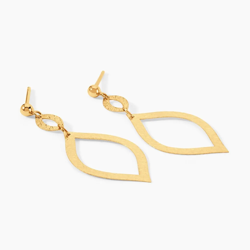 Marc Orian Pendantes|Idées Cadeaux Femme > Boucles D'Oreilles Pendantes Genghis Or Jaune