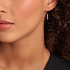 Marc Orian Pendantes|Anniversaire De Mariage > Boucles D'oreilles Pendantes Josephine or jaune rubis