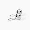Marc Orian Pendantes|Boucles D'Oreilles Acier Inoxydable > Boucles D'oreilles Pendantes Bilou Acier Blanc
