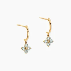 Marc Orian Pendantes|Cadeaux Mariage > Boucles D'Oreilles Pendantes Belovia Or Jaune Topaze