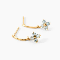 Marc Orian Pendantes|Cadeaux Mariage > Boucles D'Oreilles Pendantes Belovia Or Jaune Topaze