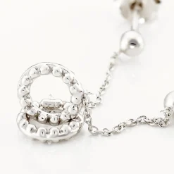 Marc Orian Pendantes|Boucles D'Oreilles Argent > Boucles D'oreilles Pendantes Peytone Argent Blanc