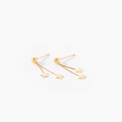 Marc Orian Pendantes|Boucles D'Oreilles Or > Boucles D'oreilles Pendantes Alphonsine Etoile Or Jaune