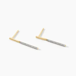 Marc Orian Pendantes|Bijoux Diamant > Boucles D'oreilles Pendantes Alayna Or Jaune Diamant