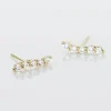 Marc Orian Pendantes|Bijoux Zirconium > Boucles D'oreilles Pendantes Dahina Or Jaune Oxyde De Zirconium