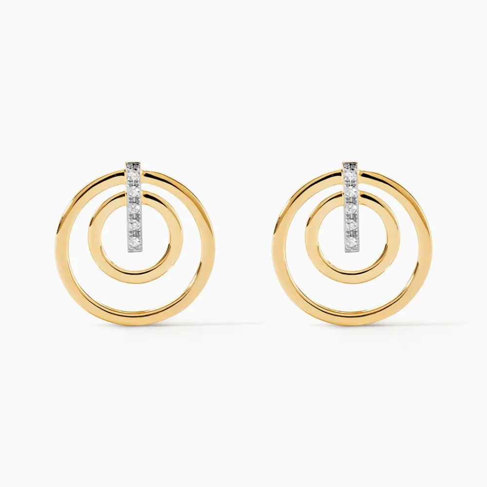 Marc Orian Pendantes|Bijoux Diamant > Boucles D'oreilles Pendantes Or Jaune Agafya Diamants
