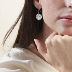 Marc Orian Pendantes|Boucles D'Oreilles Argent > Boucles D'oreilles Pendantes Argent Blanc Vitto Nacres
