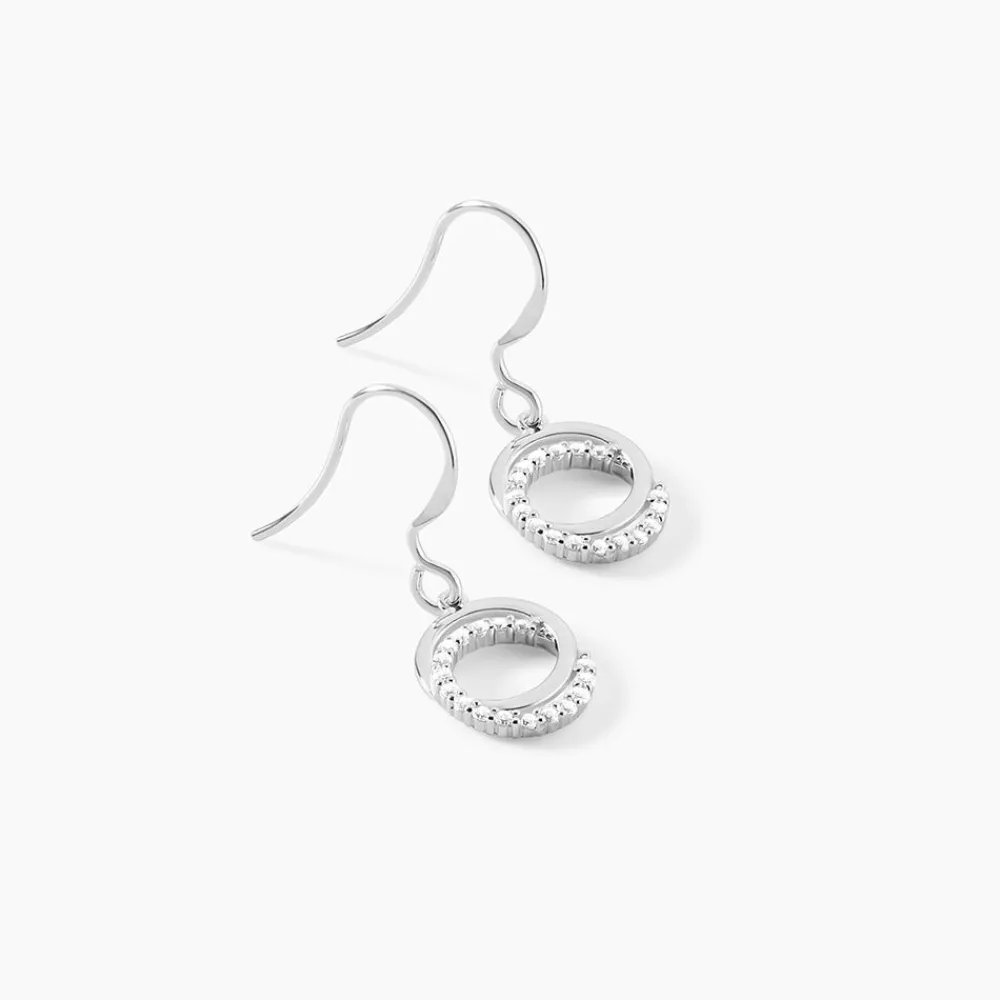 Marc Orian Pendantes|Bijoux Zirconium > Boucles D'oreilles Pendantes Circus Argent Blanc Oxyde De Zirconium