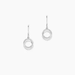 Marc Orian Pendantes|Bijoux Zirconium > Boucles D'oreilles Pendantes Circus Argent Blanc Oxyde De Zirconium