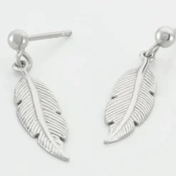 Marc Orian Pendantes|Boucles D'Oreilles Argent > Boucles D'oreilles Pendantes Argent Blanc Irene