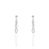 Marc Orian Pendantes|Bijoux Zirconium > Boucles D'oreilles Pendantes Kessy Argent Blanc Oxyde De Zirconium