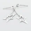 Marc Orian Pendantes|Boucles D'Oreilles Argent > Boucles D'oreilles Pendantes Eloisa Argent Blanc