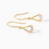 Boucles D'Oreilles Pendantes Ephraim Or Jaune Diamant