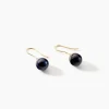 Boucles D'oreilles Pendantes Severiane Or Jaune Perle De Culture